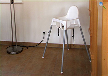 Kinderhochstühle in allen Ferienhäusern